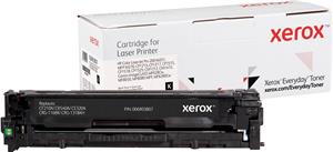 TON Xerox Everyday Toner 006R03807 Schwarz alternativ zu HP Toner 131X / 125A / 128A CF210X / CB540A / CE320A