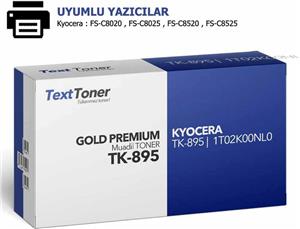 TON Kyocera Toner TK-895K Schwarz bis zu 12.000 Seiten gem. ISO/IEC 19798+B72