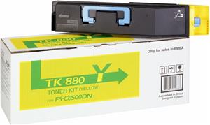 TON Kyocera Toner TK-895Y Gelb bis zu 6.000 Seiten mit gem. ISO/IEC 19798