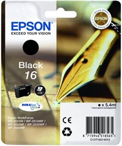 TIN Epson Tinte 16 C13T16214012 Schwarz bis zu 175 Seiten