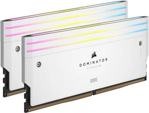 RAM Corsair D5 6000 48GB C30 Dom Titanium RGB K2, CMP48GX5M2B6000C30W