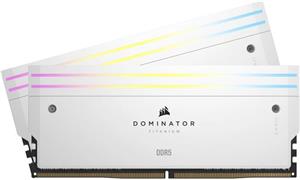 CORSAIR RAM Dominator Titanium RGB - 32 GB (2 x 16 GB Kit) - DDR5 6400 DIMM CL32