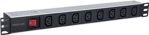 Intellinet 163620 power distribution unit (PDU) 8 AC outlet(s) 1U Black, Silver