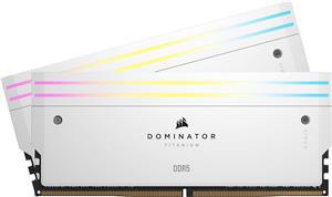 CORSAIR RAM Dominator Titanium RGB - 32 GB (2 x 16 GB Kit) - DDR5 6000 DIMM CL30