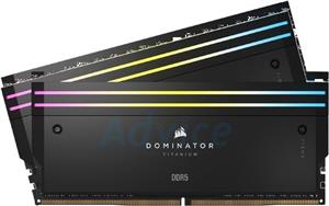 CORSAIR RAM Dominator Titanium RGB - 32 GB (2 x 16 GB Kit) - DDR5 6400 DIMM CL32