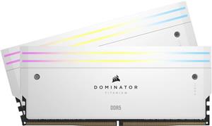 CORSAIR RAM Dominator Titanium RGB - 64 GB (2 x 32 GB Kit) - DDR5 6400 DIMM CL32