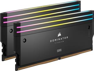 CORSAIR RAM Dominator Titanium RGB - 32 GB (2 x 16 GB Kit) - DDR5 7000 DIMM CL34