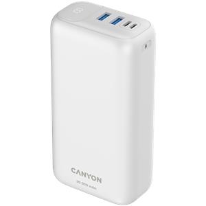 CANYON PB - 301, Power bank 30000mAh Li-poly battery, Input Micro: DC5V/2A, 9V/2A Input Type c PD : DC5V/3A, 9V/2A, Output Type C PD:5V/3A,9V/2.2A,12V/1.5AOutput USB A1+USBA 2 : 5V3A,5V/4.5A,4.5V/5A,