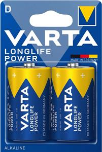 VARTA Longlife Power Batterie Mono D LR20 2er Blister