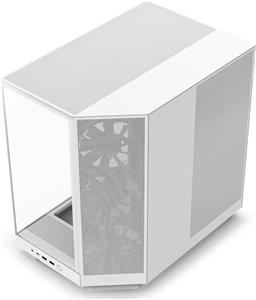 NZXT H6 Flow - Mid-Tower Airflow Case | White | Glass window