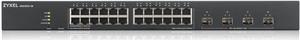 XGS1930-28, 24x 1G RJ-45, 4x 10G SFP+, 128 Gbps, 95.2 Mpps, 441x270x44 mm