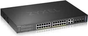 Zyxel Switch 28x GE GS2220-28HP 24Port+4xSFP/Rj45