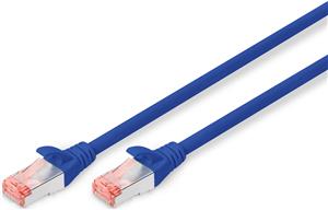 DIGITUS CAT 6 S/FTP patch kabel, 10 komada, 1m, plavi