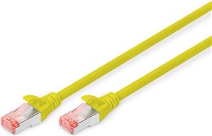 DIGITUS CAT 6 S/FTP patch kabel, 10 komada, 1m, žuti