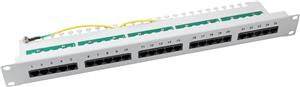 Equip patch panel 25x RJ45 Cat3 19" 1U ISDN light gray