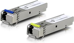 Ubiquiti SFP Optical Module Single-Mode, 1Gbps, BiDi, 2pack