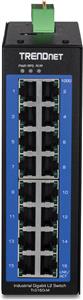 TRENDnet 16-Port Industr. Gigabit L2 Managed DIN-Rail Swit