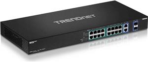 TRENDnet 18-Port Gigabit High Power PoE+ Switch (440W)