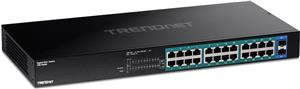 TRENDnet 26-Port Gigabit PoE+ Switch (380W)