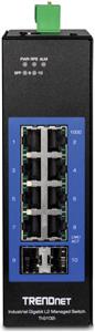 TRENDnet Industrie Switch 10 Port Gbit L2 Managed DIN-Rail