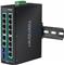 TRENDnet Industrie Switch 16Port Gbit PoE+ Metall DIN-Rail