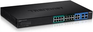 TRENDnet Switch 20-port Gbit UPoE 370W Web Smart 19"