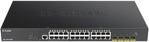 Switch 440mm D-Link DGS-1250-28XMP 4*SFP+/24*GE PoE+ retail