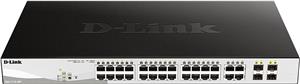 Switch 444mm D-Link DGS-1210-28P/ME/E 4*SFP/24*GE PoE+ retail