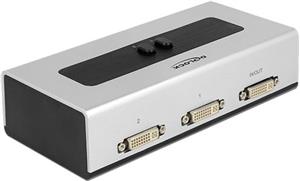 Switch DVI 2 port manual bidirectional