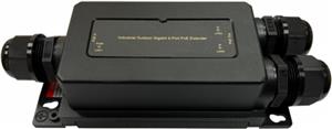 LevelOne 1x Industrial POR-1322 IP67 PoE BT extender/repeate