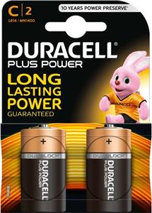 Duracell Batterie Plus NEW -C (MN1400/LR14) Baby 2St.