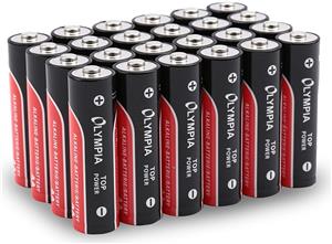 Olympia Alkaline Batterien AA 24er Pack