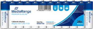 Premium Alkaline Battery AA|LR6 1.5V Shrink 24