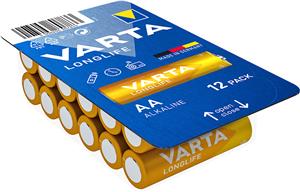 Varta Batterie LONGLIFE AA Mignon LR6 12St.