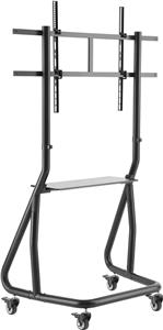 Equip TV trolley 60"-105"/1TFT 100kg with height adjustment large