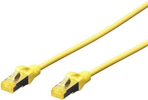 DIGITUS CAT 6A S/FTP patch kabel, 1m, žuti