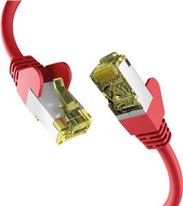 EFB CAT6a ROT 20m Patchkabel S/FTP PIMF