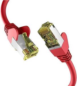 EFB CAT6a ROT 25m Patchkabel S/FTP PIMF