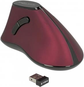 Ergonomic vertical optical 5-button mouse, 2.4 GHz wireless