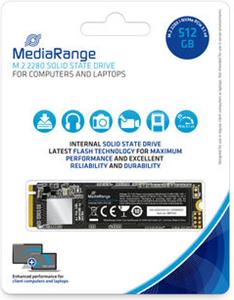 MediaRange Intern.M.2 SSD 2280 NVMe PCIe TLC Nand 512 GB