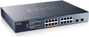 Zyxel XMG1915-18EP 16-Port 2.5GbE, 2 SFP+, 8 x PoE++ 802.3bt