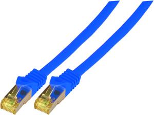 EFB RJ45 patch kabel S/FTP, Cat.6A, LSZH, Cat.7 sirovi kabel, 0,25 m, plavi
