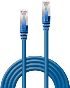 S/FTP 26 AWG, CAT7 Raw Cable, CAT6a Modular plugs, 10 m, Blue