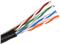 S/FTP 26 AWG, CAT7 Raw Cable, CAT6a Modular plugs, 15 m, Black