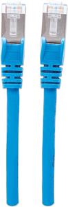 S/FTP 26 AWG, CAT7 Raw Cable, CAT6a Modular plugs, 2 m, Blue