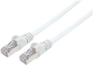 S/FTP 26 AWG, Cat7 Raw Cable, Cat6a Modular Plugs, 20 m (65 ft.), White