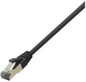 Premium Cat.8.1 patch cable, black, 15m