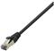 Premium Cat.8.1 patch cable, black, 15m