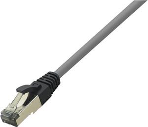 Premium Cat.8.1 patch cable, grey, 15m