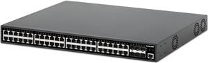 INTELLINET 54-P PoE+ Managed Switch 6x10GbE 450W